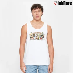 Men’s Snoopy Peanuts World's Greatest Dad Classic Tank Top in white | Breathable, Active-Friendly Design
