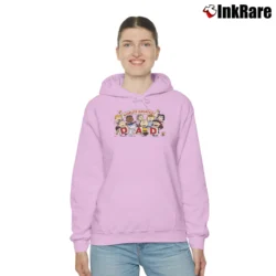 Women’s Snoopy Peanuts World's Greatest Dad Cozy Hoodie in light pink | Warm, Structured, Stylish