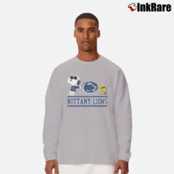 Men’s Snoopy Penn State Nittany Lions Gift Long-Sleeve Shirt in sport grey | Sleek, Lightweight, Year-Round Wear