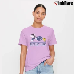 Women’s Snoopy Penn State Nittany Lions Gift Signature T-Shirt in light pink | Soft, Flattering Fit