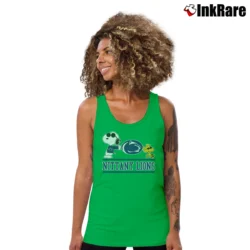 Women’s Snoopy Penn State Nittany Lions Gift Tank Top in irish green | Lightweight, Movement-Friendly