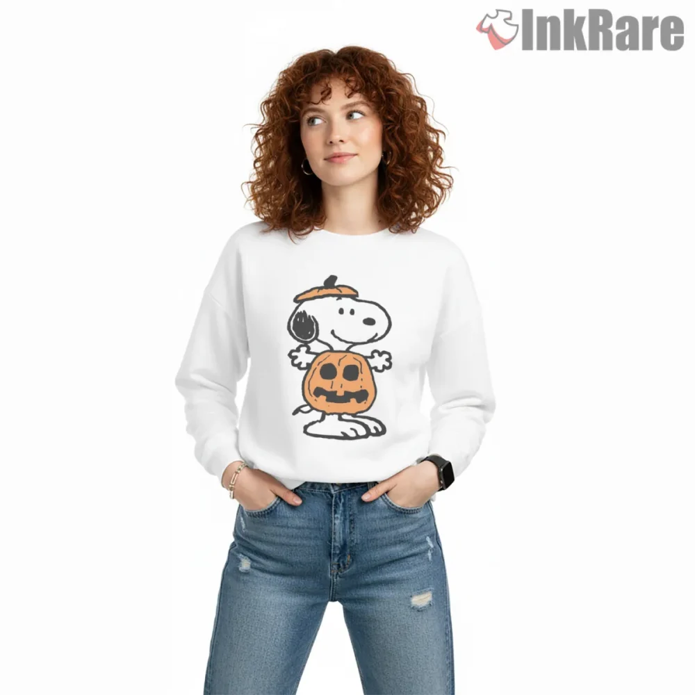 Snoopy Pumpkin Costume Halloween Shirt on graphic shirt for women graphic tee
