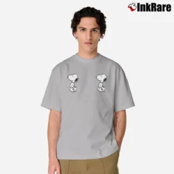 Men’s Snoopy Sketch Art Peanuts Classic T-Shirt in sport grey | Soft, Breathable Everyday Wear