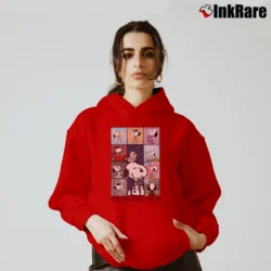 Women’s Snoopy Swift Eras Tour Lover Midnights Folklore Cozy Hoodie in red | Warm, Structured, Stylish