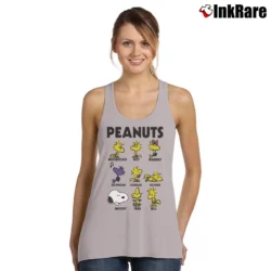 Women’s Snoopy Woodstock And Friends Tank Top in sport grey | Lightweight, Movement-Friendly