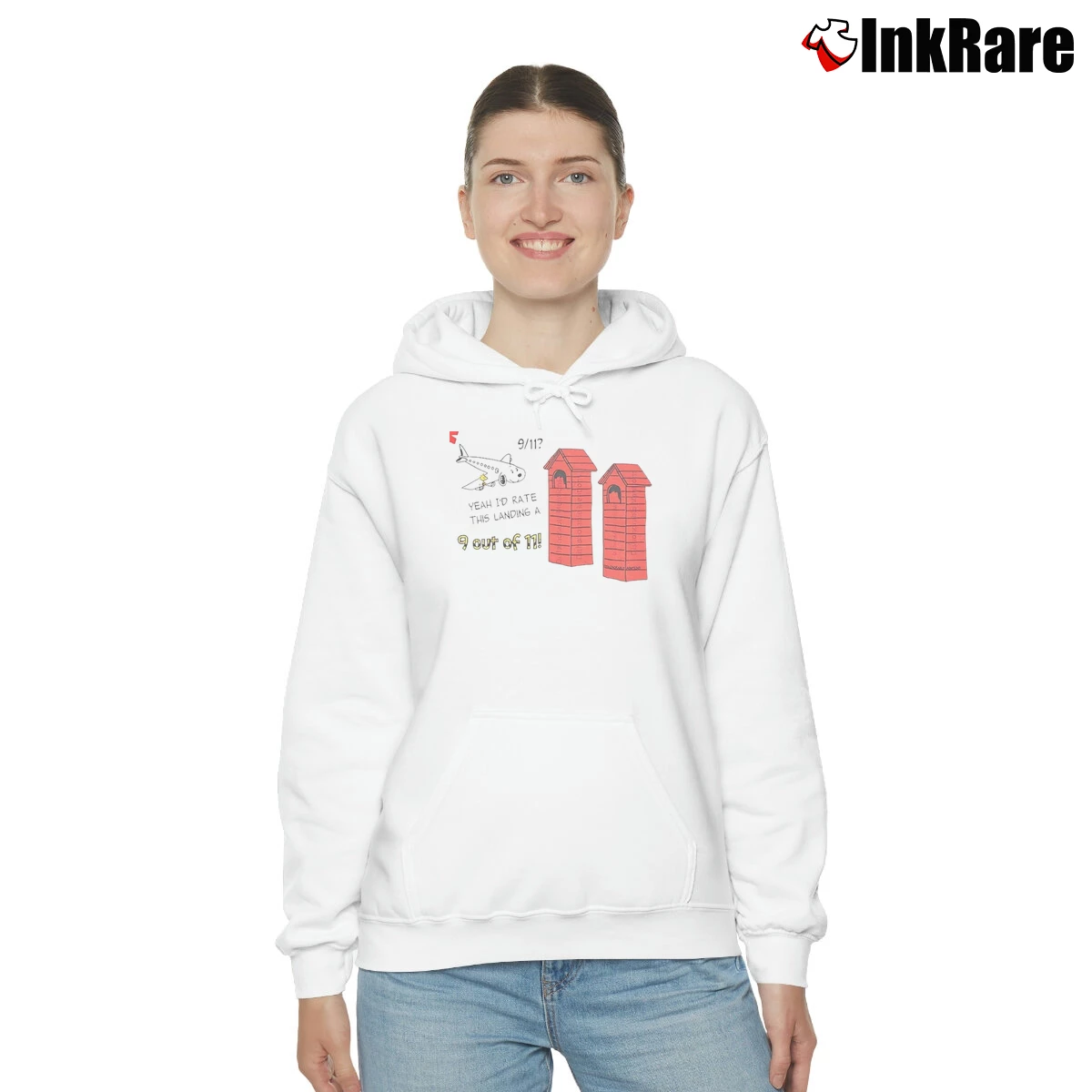 Snoopy Yeah I D Rate This Landing A 9 Out Of 11 Women’s Cozy Hoodie in white – Urban Chic Women’s Snoopy Yeah I D Rate This Landing A 9 Out Of 11 Cozy Hoodie in white | Warm, Structured, Stylish