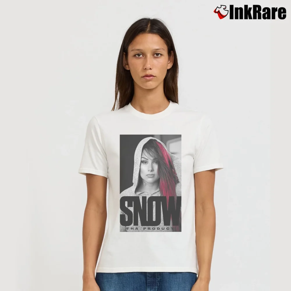 Women’s Snow Tha Product Signature T-Shirt in white | Soft, Flattering Fit