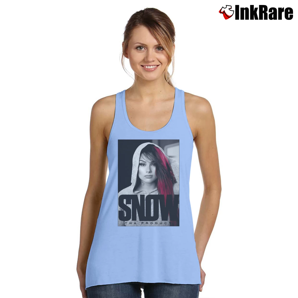 Women’s Snow Tha Product Tank Top in light blue | Lightweight, Movement-Friendly