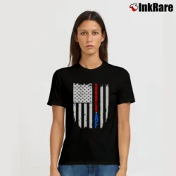 Women’s Sober Af Flag Signature T-Shirt in black | Soft, Flattering Fit