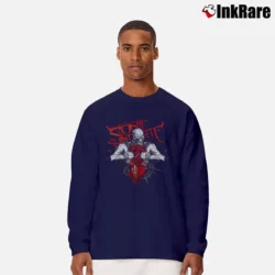 Men’s Sonic Syndicate Band Merch Graphic Long-Sleeve Shirt in navy | Sleek, Lightweight, Year-Round Wear