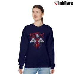 Women’s Sonic Syndicate Band Merch Graphic Relaxed Sweatshirt in navy | Soft, Laid-Back Vibe