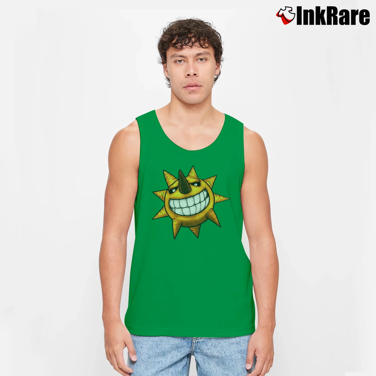 Men’s Soul Eater Sun Tank Top in irish green | Breathable, Active-Friendly Design