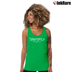 Women’s Soulfly Band Logo Tank Top in irish green | Lightweight, Movement-Friendly