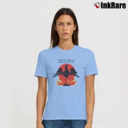 Women’s Soulfly Heavy Metal Graphic Signature T-Shirt in light blue | Soft, Flattering Fit
