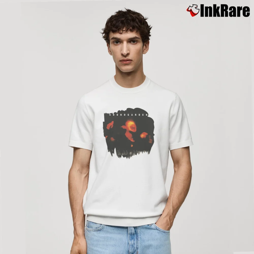 Men’s Soundgarden Superunknown Album Classic T-Shirt in white | Soft, Breathable Everyday Wear