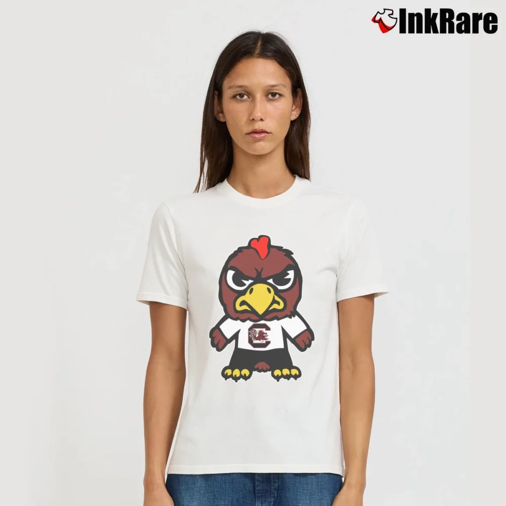 Women’s South Carolina Gamecocks Tokyodachi Signature T-Shirt in white | Soft, Flattering Fit