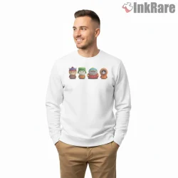 South Park Cats Dressed As Main Characters Shirt on graphic shirt for men graphic tee