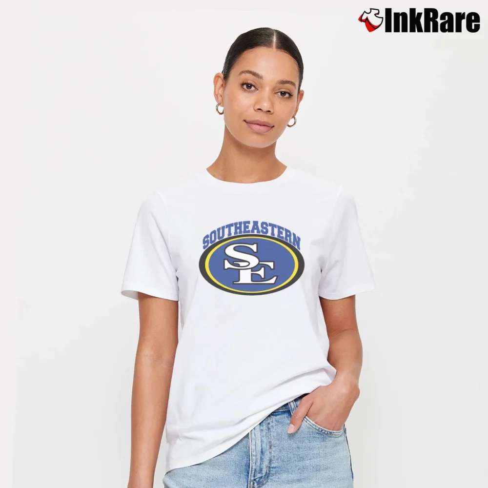 Women’s Southeastern Oklahoma State University Signature T-Shirt in white | Soft, Flattering Fit
