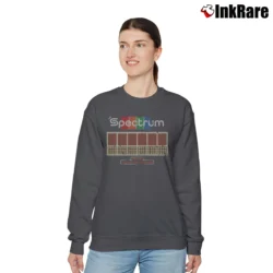 Women’s spectrum philadelphia historic arena music venue Relaxed Sweatshirt in charcoal | Soft, Laid-Back Vibe