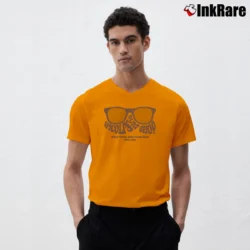 Men’s Spicoli's Surf Shop V-Neck Tee in orange | Sharp, Breathable, Everyday Staple
