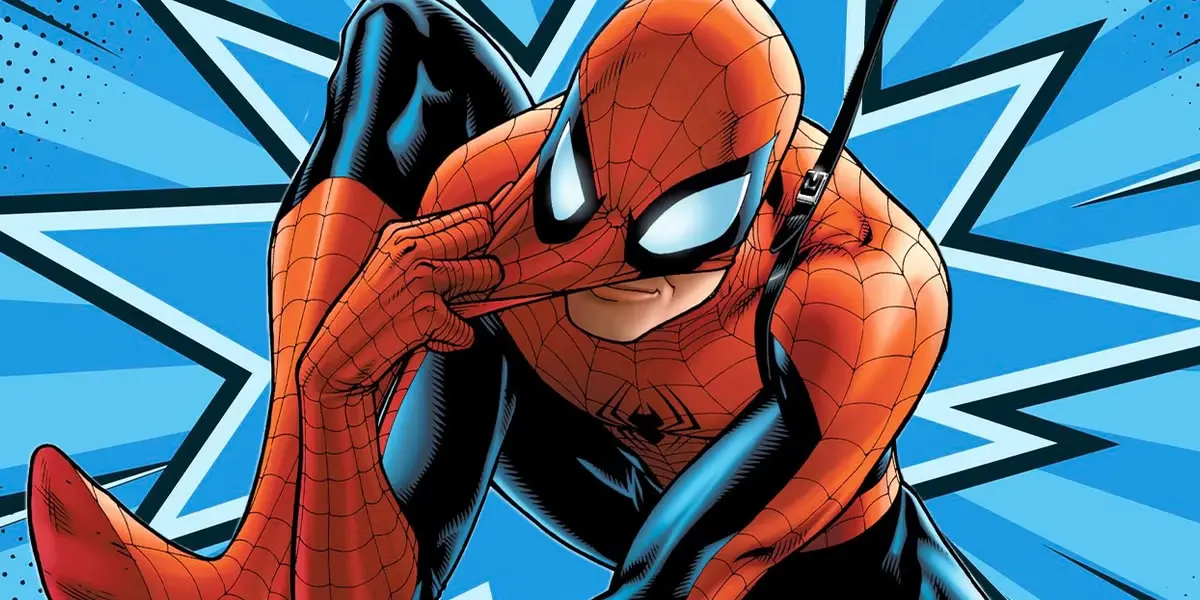 Spider Man iconic pose representing identity and cultural impact