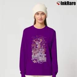 Women’s Splash Mountain Walt Disney Graphic Long-Sleeve Top in purple | Sleek, Versatile, All-Season