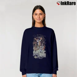 Women’s Splash Mountain Walt Disney Graphic Relaxed Sweatshirt in navy | Soft, Laid-Back Vibe