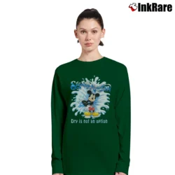 Women’s Splash Mountain Walt Disney World Dry Is Not An Option Long-Sleeve Top in forest green | Sleek, Versatile, All-Season