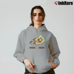 Women’s Spongebob Inspired By Gucci Parody Funny Graphic Cozy Hoodie in sport grey | Warm, Structured, Stylish