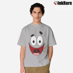 Men’s Spongebob Patrick Star Face Classic Classic T-Shirt in sport grey | Soft, Breathable Everyday Wear