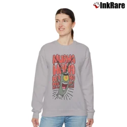 Women’s Spongebob Plankton Muahaha Classic Relaxed Sweatshirt in sport grey | Soft, Laid-Back Vibe