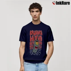 Men’s Spongebob Plankton Muahaha Classic T-Shirt in navy | Soft, Breathable Everyday Wear