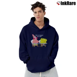 Men’s Spongebob Squarepants 25th Birthday Funny Meme Pullover Hoodie in navy | Cozy, Durable, Modern Fit