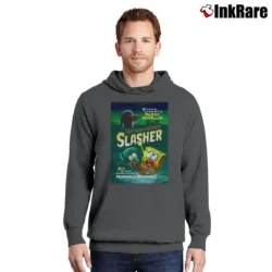 Men’s Spongebob Squarepants Hash Slinging Slasher Pullover Hoodie in charcoal | Cozy, Durable, Modern Fit