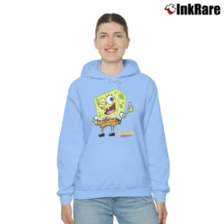Women’s Spongebob Squarepants Nickelodeon Cozy Hoodie in light blue | Warm, Structured, Stylish