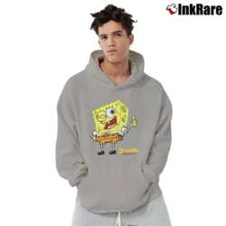 Men’s Spongebob Squarepants Nickelodeon Pullover Hoodie in sport grey | Cozy, Durable, Modern Fit