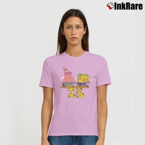 Spongebob Squarepants You Know Whats Funnier Than 24 25 Women’s Signature Tee in light pink – Effortless Style Women’s Spongebob Squarepants You Know Whats Funnier Than 24 25 Signature T-Shirt in light pink | Soft, Flattering Fit