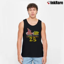 Men’s Spongebob Squarepants You Know Whats Funnier Than 24 25 Tank Top in black | Breathable, Active-Friendly Design