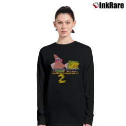 Women’s Spongebob Squarepants You Know Whats Funnier Than 24 Long-Sleeve Top in black | Sleek, Versatile, All-Season