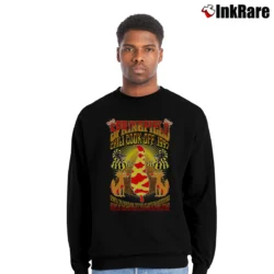 Men’s Springfield Chili Cook Off Inspired by The Simpsons Crewneck Sweatshirt in black | Cozy Fabric, Clean Style