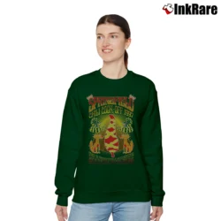 Women’s Springfield Chili Cook Off Simpsons Relaxed Sweatshirt in forest green | Soft, Laid-Back Vibe