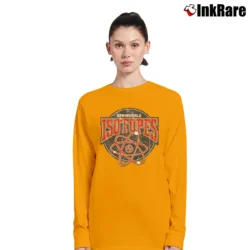 Women’s Springfield Isotopes Simpsons Long-Sleeve Top in orange | Sleek, Versatile, All-Season