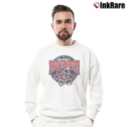 Men’s Springfield Isotopes Simpsons Crewneck Sweatshirt in white | Cozy Fabric, Clean Style
