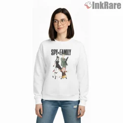 Spy Family Classic Trio Vintage Anime Shirt on graphic shirt for women graphic tee
