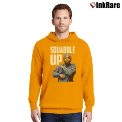 Men’s Squabble Up Kendrick Lamar Pullover Hoodie in orange | Cozy, Durable, Modern Fit