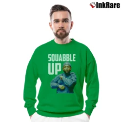 Men’s Squabble Up Kendrick Lamar Crewneck Sweatshirt in irish green | Cozy Fabric, Clean Style
