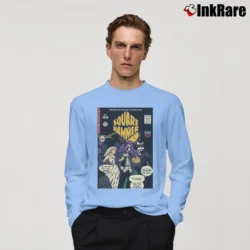 Men’s Square Hammer Ghost Classic Tour Long-Sleeve Shirt in light blue | Sleek, Lightweight, Year-Round Wear