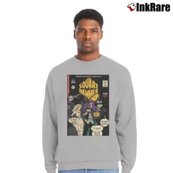 Men’s Square Hammer Ghost Classic Tour Crewneck Sweatshirt in sport grey | Cozy Fabric, Clean Style