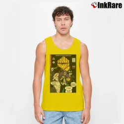 Men’s Square Hammer Ghost Classic Tour Tank Top in yellow | Breathable, Active-Friendly Design