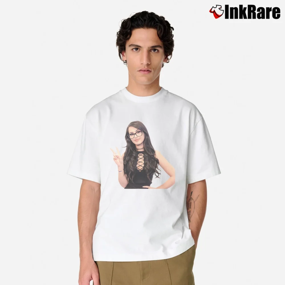 Men’s Sssniperwolf Funny Girlfriend Classic T-Shirt in white | Soft, Breathable Everyday Wear